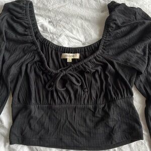 Cropped Madewell top